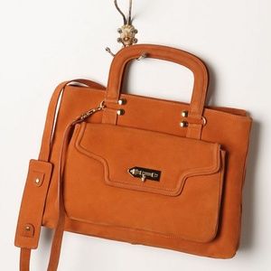 MySuelly Paris 'Sac Joseph' Nubuck Top Handle Tote